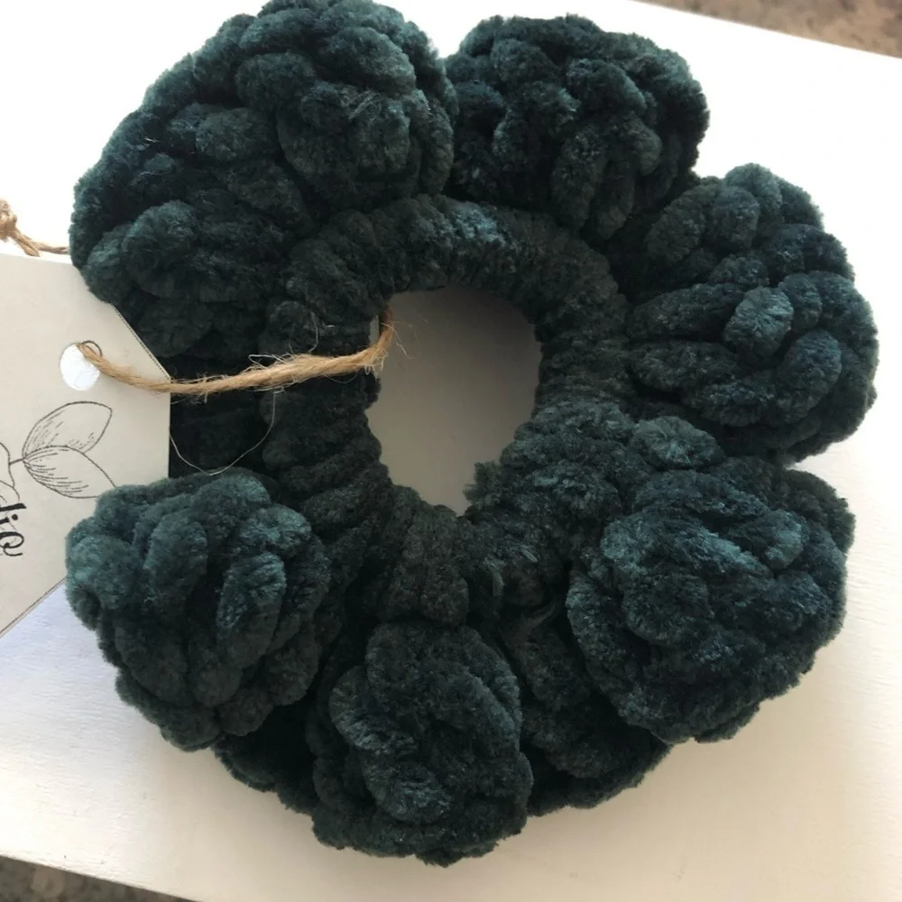 Handmade crocheted scrunchie (multiple colors) Set 1